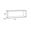 Lit jumeaux en angle PERSONNALISABLE F307 - GLICERIO