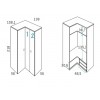 Lit avec tiroirs de rangement PERSONNALISABLE F101 - GLICERIO