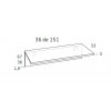 Lit avec tiroirs de rangement PERSONNALISABLE F101 - GLICERIO