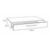 Lit jumeaux en angle PERSONNALISABLE F307 - GLICERIO