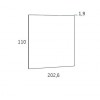 Lit jumeaux en angle PERSONNALISABLE F307 - GLICERIO
