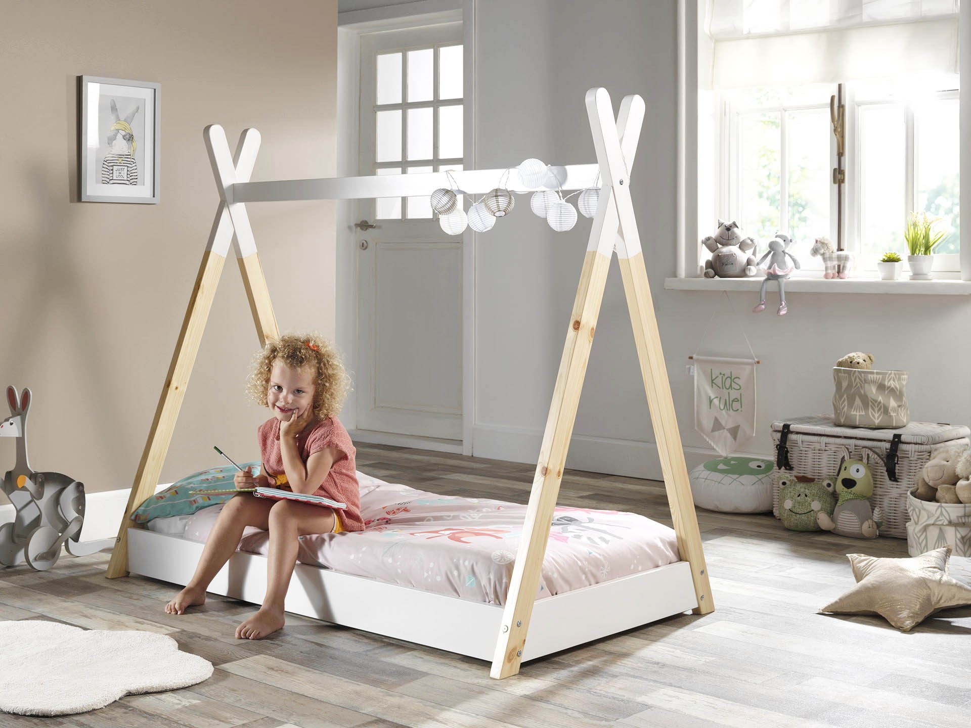 Lit tipi enfant 70x140