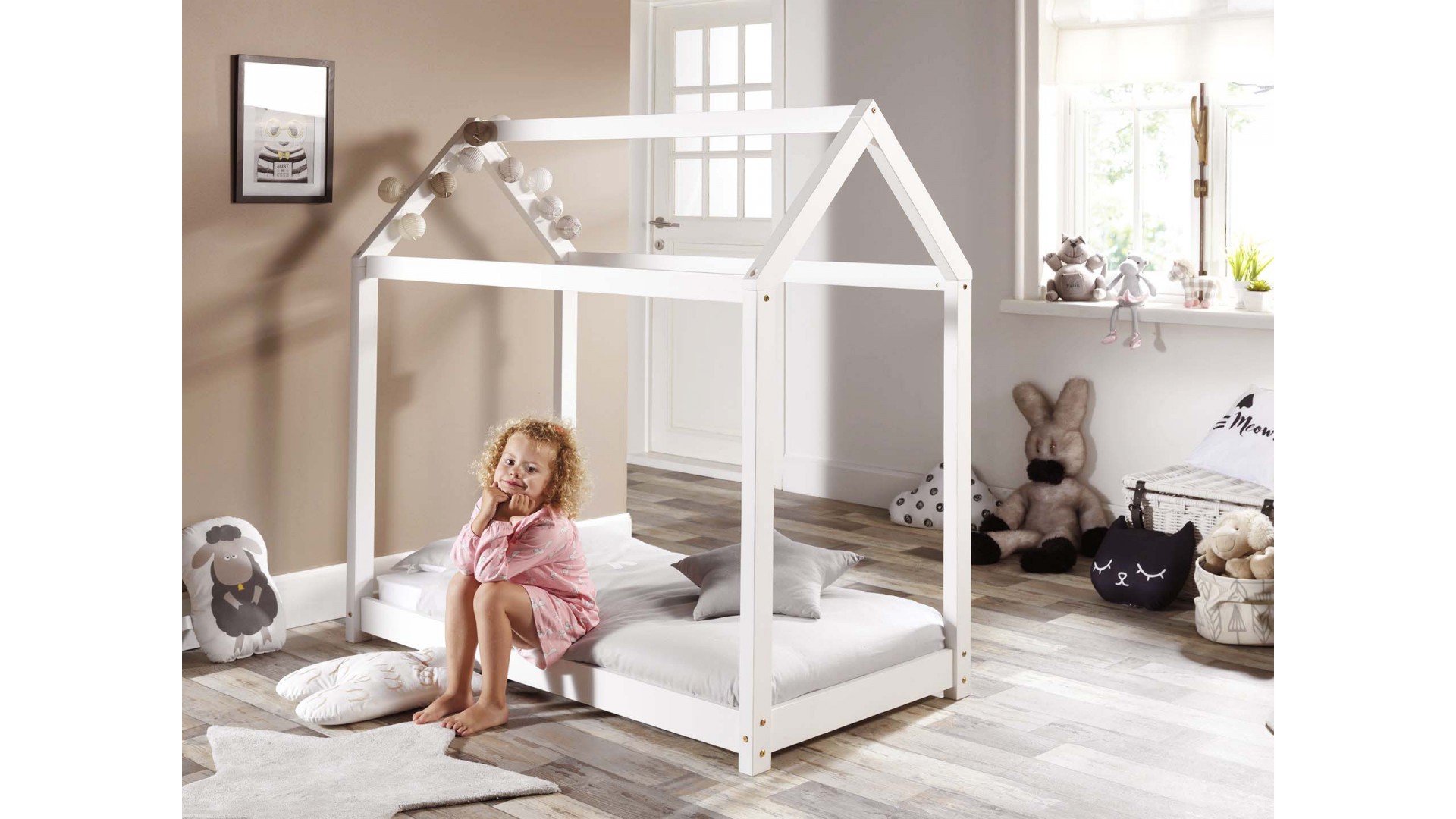 Lit cabane enfant ELEA 70x140 cm - SONUIT