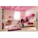 Chambre fille ado PERSONNALISABLE KC303 - MORETTI COMPACT