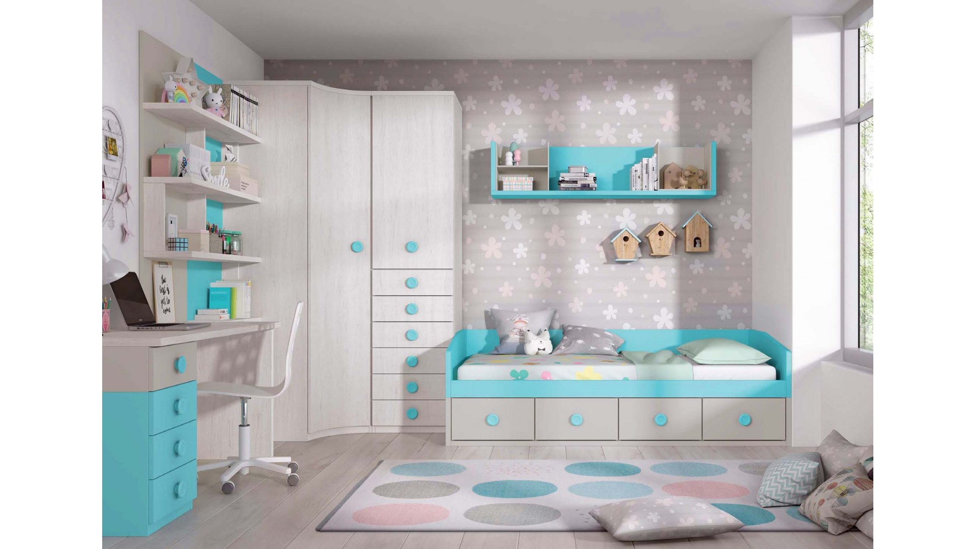 Chambre ado PERSONNALISABLE F114 - GLICERIO