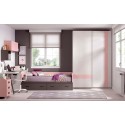 Lit avec rangement intégré dans chambre F109 - GLICERIO