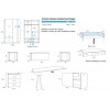 Lit avec rangement intégré dans chambre F109 - GLICERIO