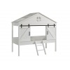 Lit cabane enfant blanc OCEANE 90x200 cm- SONUIT