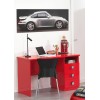 Lit voiture Bolide rouge avec couchage 90 x 200 cm - SONUIT