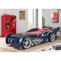 Lit  garcon voiture GT bleu couchage 90 x 200 cm - SONUIT