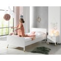 Lit pour enfant LILLY blanc 90x200 cm- SONUIT