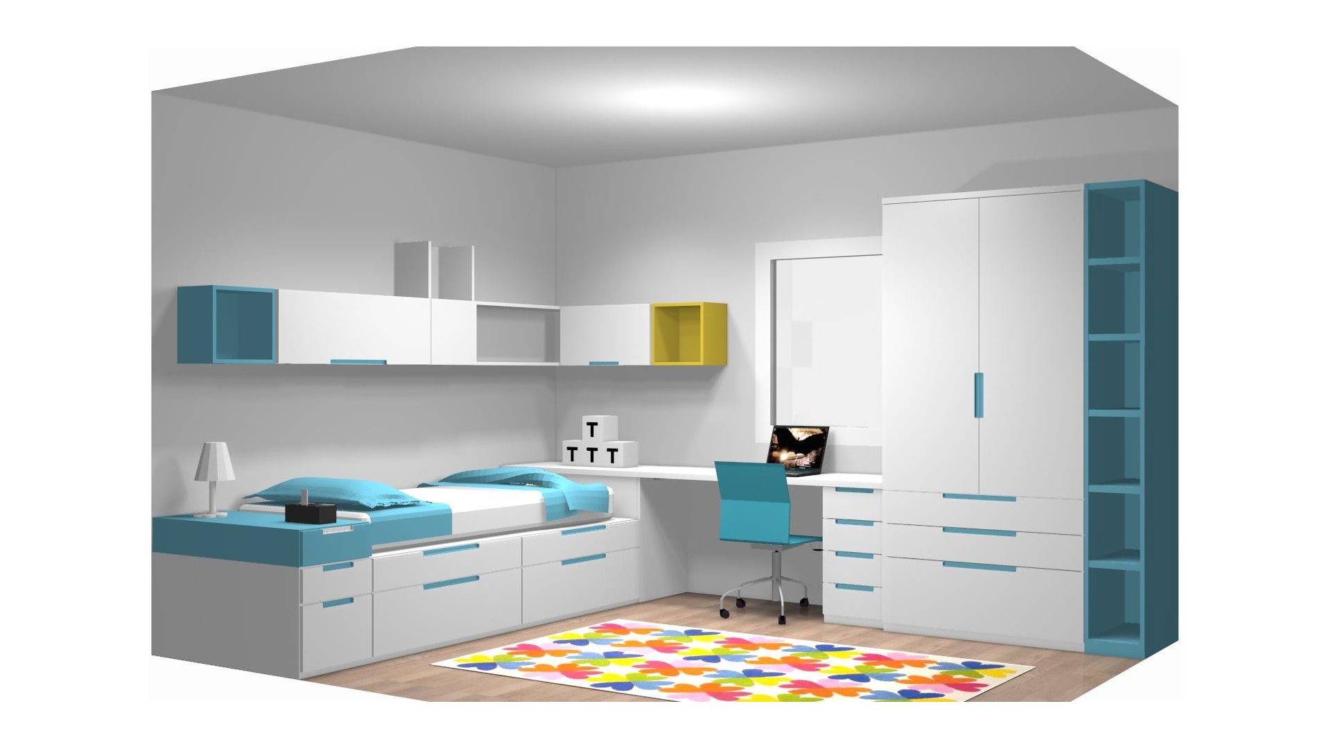 Projet d'aménagement de chambre TIMEO LATRONCHE GLICERIO