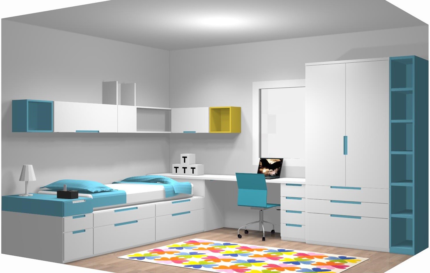 Projet d'aménagement de chambre TIMEO LATRONCHE GLICERIO