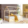 Lit enfant cabane NICE naturel 90x200 cm- SONUIT