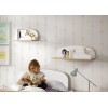 Lit enfant cabane NICE blanc 90x200 cm- SONUIT