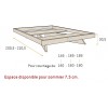 Chambre complète adulte  PERSONNALISABLE COSMO 1 - GLICERIO