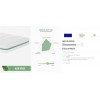 Matelas Enfant pour lit gigogne épaisseur 12cm Mousse ALOE VERA 90 x 190 et 90 x 200 cm 