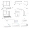 Lit escamotable canapé PERSONNALISABLE F604 - GLICERIO
