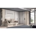 Lit escamotable canapé couchage double PERSONNALISABLE 047 - GLICERIO