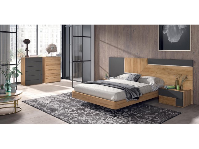 Chambre adulte complete PERSONNALISABLE COSMO 2 - GLICERIO