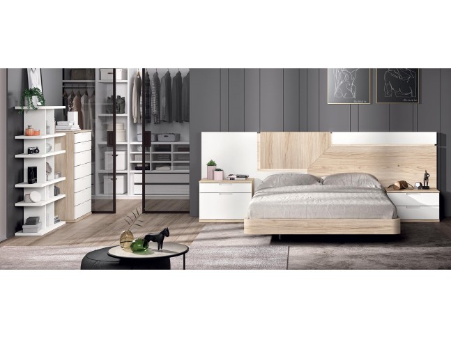 Chambre à coucher adulte PERSONNALISABLE COSMO 3 - GLICERIO