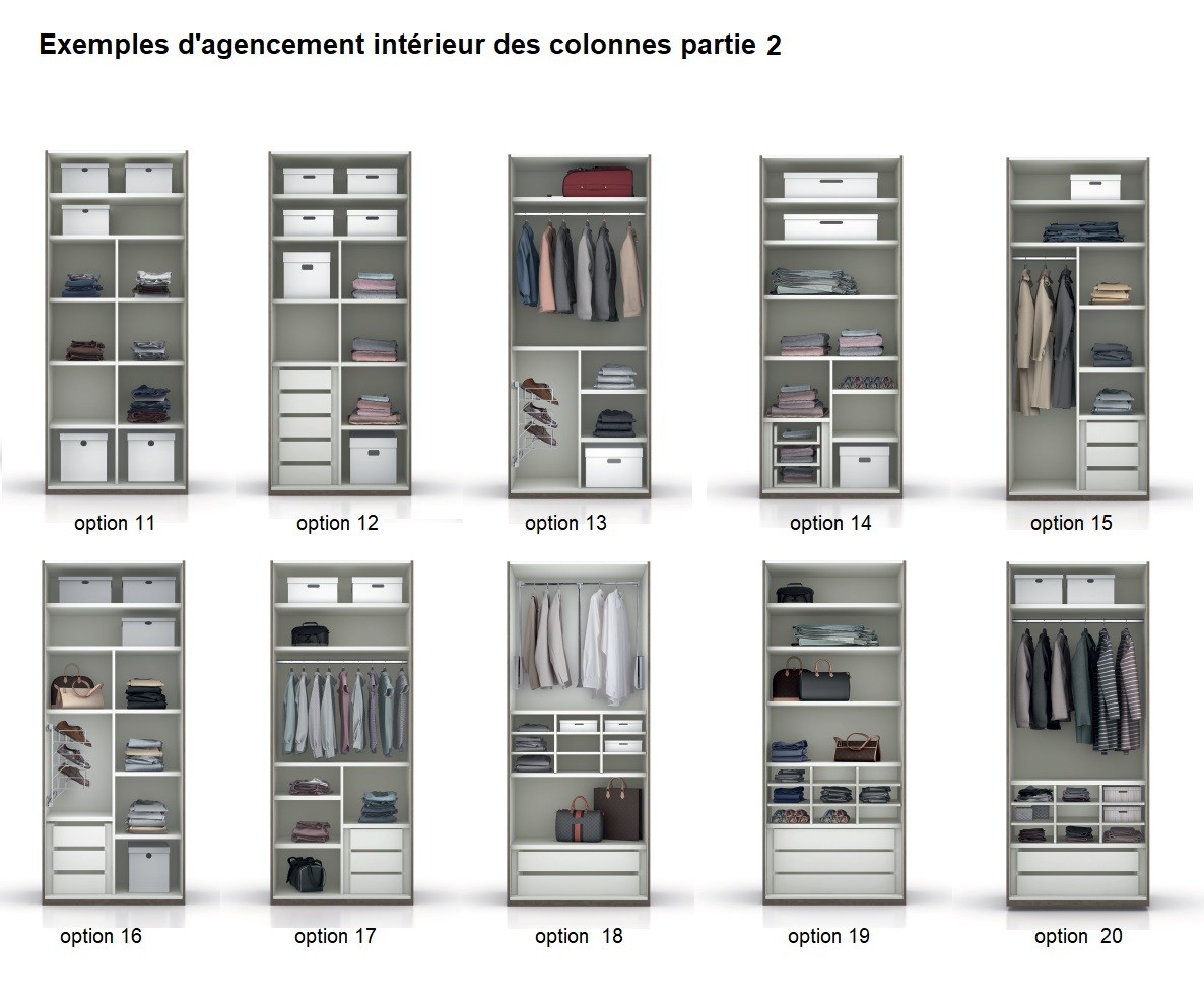 Quelle hauteur d'étagère choisir pour un dressing sur mesure ? - Mobibam