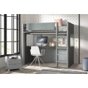 Lit mezzanine avec bureau F205-1 - GLICERIO EVOLUTION