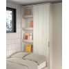 Chambre enfant fille avec lit gigogne PERSONNALISABLE F002 - GLICERIO EVOLUTION