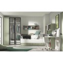 Chambre enfant mixte avec lit gigogne PERSONNALISABLE F003 - GLICERIO EVOLUTION