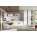 Chambre enfant avec lit gigogne PERSONNALISABLE F006 - GLICERIO EVOLUTION