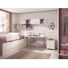 Chambre enfant avec lit gigogne PERSONNALISABLE F012