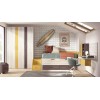 Chambre enfant avec lit gigogne PERSONNALISABLE F015 - GLICERIO EVOLUTION