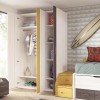 Chambre enfant avec lit gigogne PERSONNALISABLE F015 - GLICERIO EVOLUTION