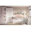 Chambre enfant avec lit gigogne PERSONNALISABLE F019 - GLICERIO EVOLUTION