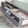 Chambre enfant double couchage en L PERSONNALISABLE F021  - GLICERIO EVOLUTION