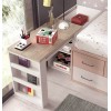 Chambre enfant avec lit 6 coffres PERSONNALISABLE F022 - GLICERIO EVOLUTION