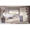 Chambre enfant avec lit gigogne PERSONNALISABLE F023 - GLICERIO EVOLUTION