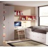 Chambre enfant avec lit 8 coffres PERSONNALISABLE F024 - GLICERIO EVOLUTION