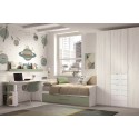  Chambre enfant avec lit gigogne F109 - GLICERIO EVOLUTION