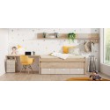 Chambre enfant avec lit gigogne & bureau J01 - EXOJO