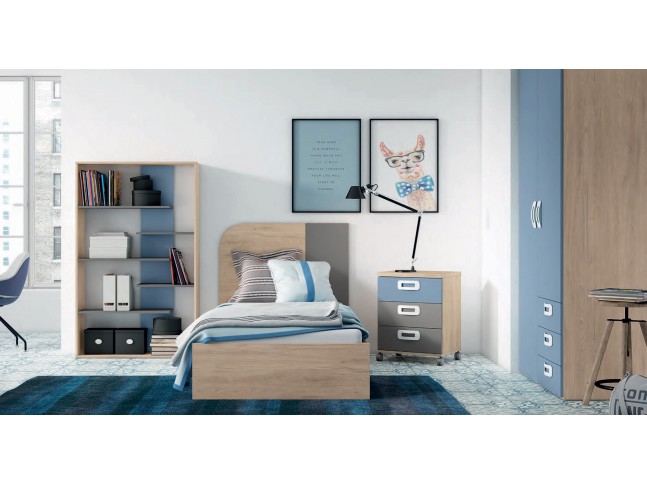 Chambre enfant avec rangement J04 - EXOJO