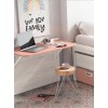 Chambre fille avec lit gigogne, rangements et bureau escamotable J13 - EXOJO