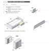 Chambre enfant avec lit bas 3 coffres & commode J16 - EXOJO