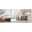 Chambre enfant bicolore avec bureau  J21 - EXOJO