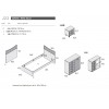 Chambre pour 2 enfants avec commode  J22 - EXOJO
