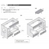 Lit superposé avec 2 coffres J24-1 - EXOJO