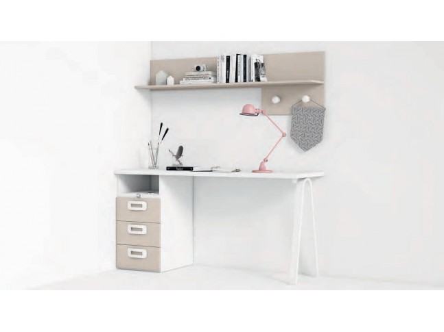 Bureau de 150 cm avec pied architecte Z01- EXOJO