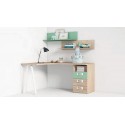 Bureau d'angle avec pied architecte Z03 - EXOJO