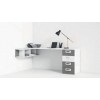 Bureau de 202 cm avec bas 4 tiroirs Z05 - EXOJO