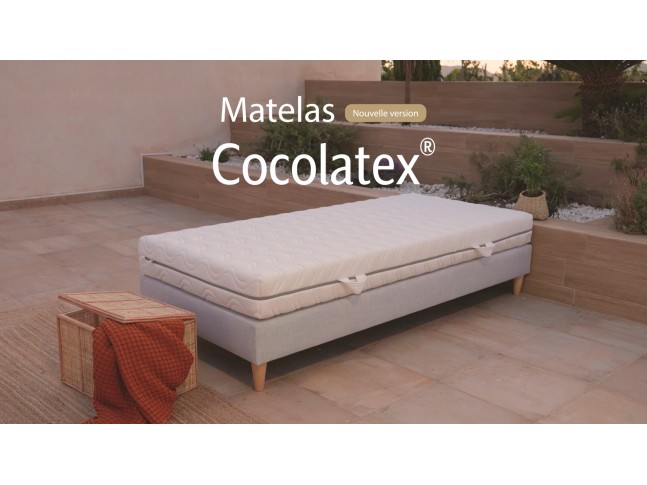 Matelas Enfant / Ado Mousse COCO LATEX 90 x 190 et 90 x 200 cm 